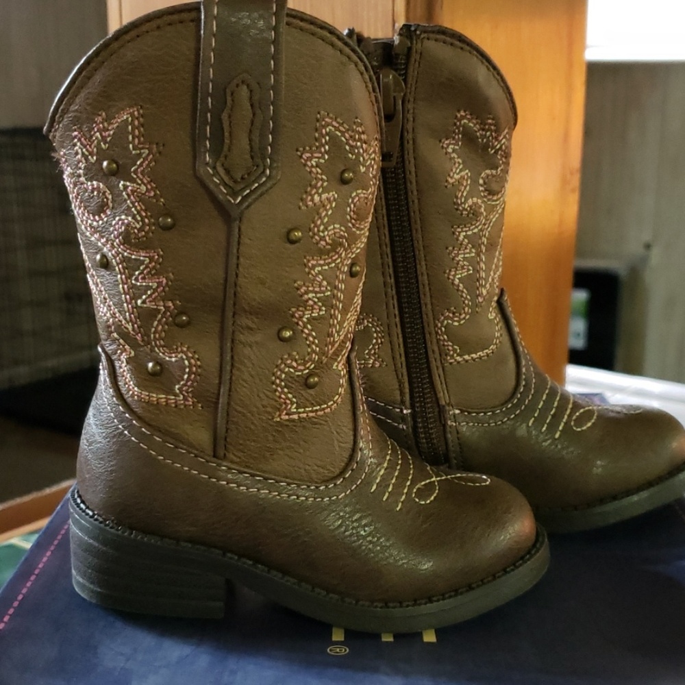 Toddler girl cowboy boots